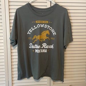 Yellow stone women’s shirt